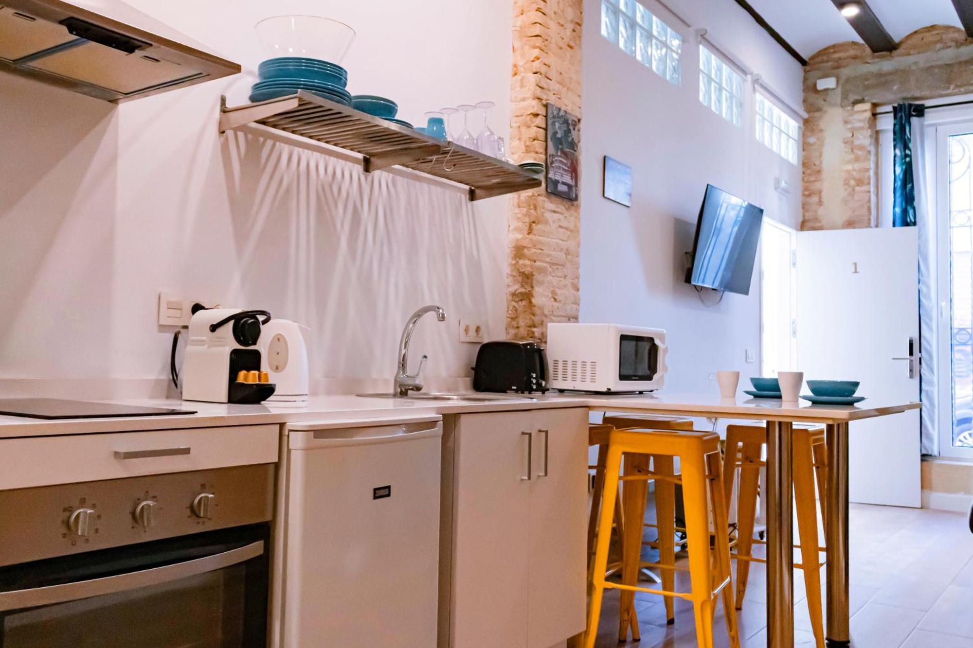 Appartamento Loft Independiente Con Piscina Compartida En Centro De Valenza