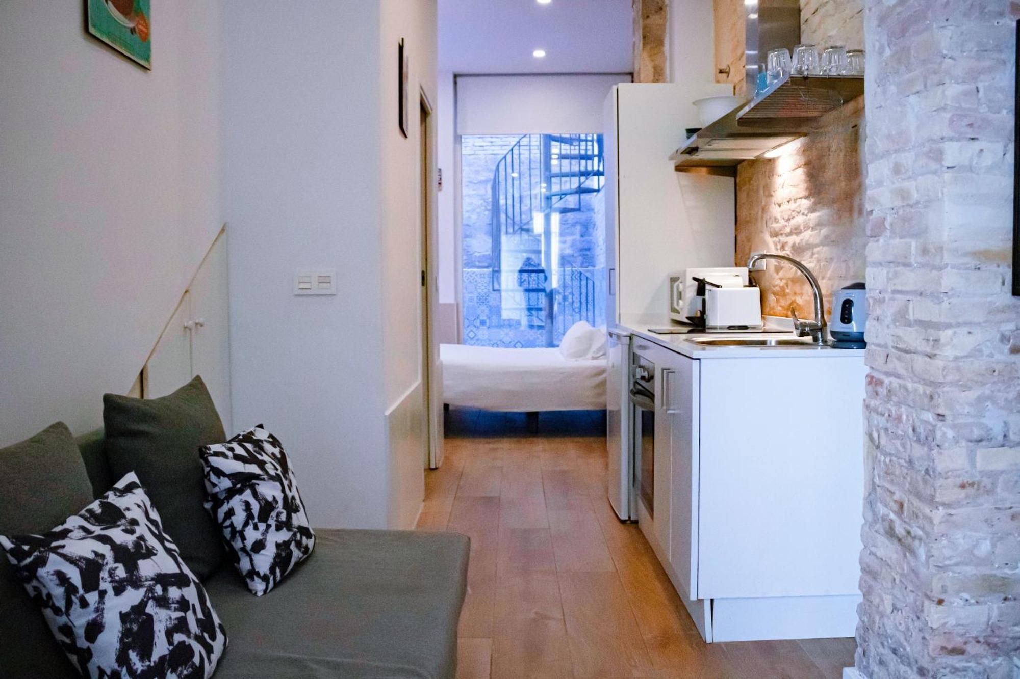 Loft Independiente Con Piscina Compartida En Centro De Appartamento